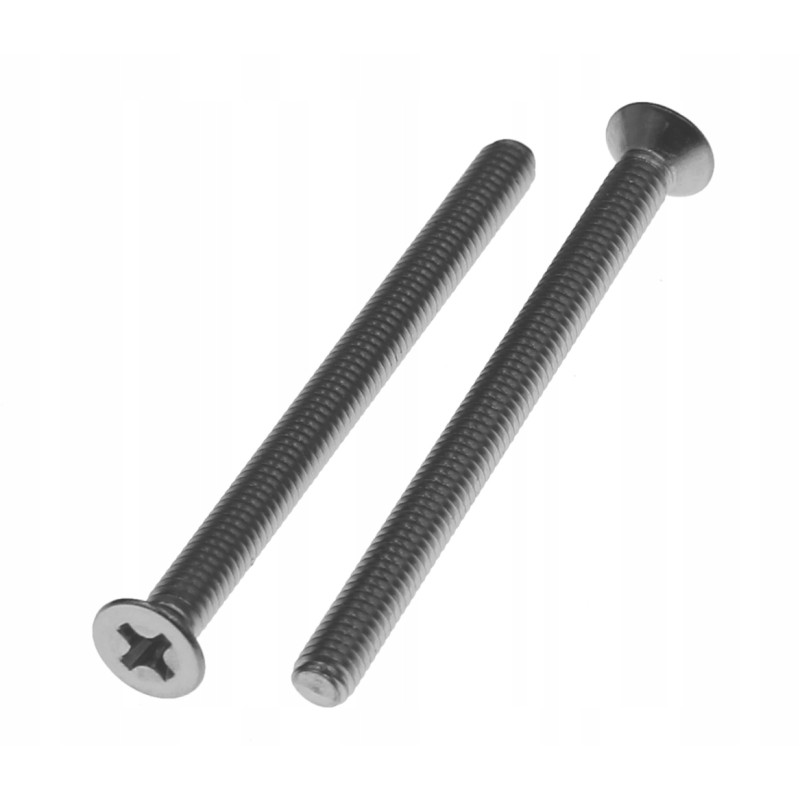 Śruba nierdzewna A2 M4x50 mm DIN 965 INOX x10 sztuk