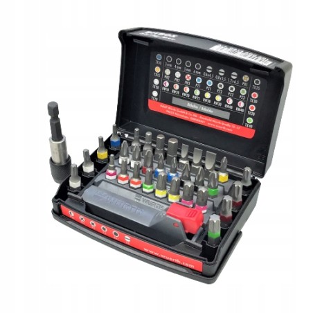 WURTH ZESTAW BITÓW 1/4” 33 ELEMENTY W KASECIE BITBOX