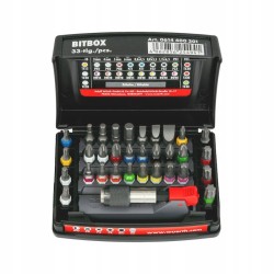 WURTH ZESTAW BITÓW 1/4” 33 ELEMENTY W KASECIE BITBOX