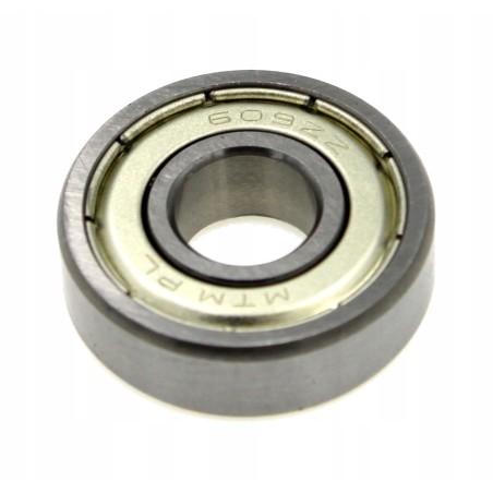 Łożysko kulkowe 609 ZZ 9x24x7mm x1 sztuka