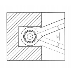 Zestaw kluczy płasko-oczkowych z grzechotką 5 elementów, RW Edition 2025
