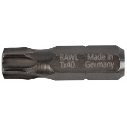 Udarowe bity Torsion Torx T40 x 25 mm RAWLPLUG x20 sztuk