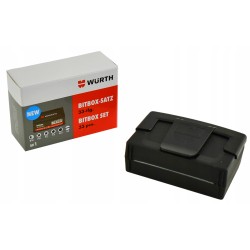WURTH ZESTAW BITÓW 1/4” 33 ELEMENTY W KASECIE BITBOX