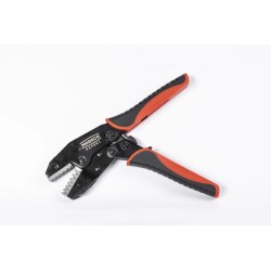 Szczypce do zaciskania końcówek 220 mm dwie głowice (od 0,5mm do 16mm2)
