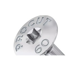 Rawlplug Wkręty konstrukcyjne z łbem stożkowym 4,5x50mm TX25 x500 sztuk