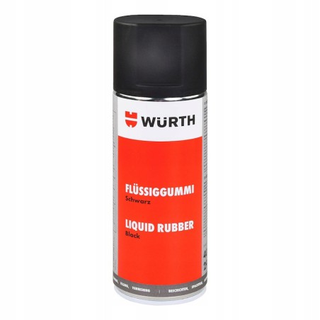 Wurth Guma w płynie czarna spray 400ml (0893198211)