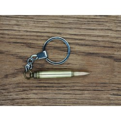 Breloczek do kluczy .223 wykonany z mosiężnej łuski