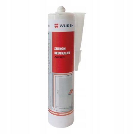 Wurth Silikon neutralny antracyt 310ml (0892310040)