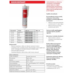 Wurth Silikon neutralny biały 310ml (0892310020)