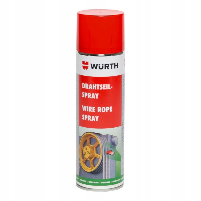 Wurth Spray do lin stalowych do konserwacji przekładni linowych (08931058)