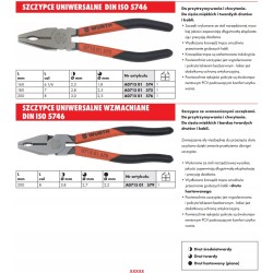 Wurth Zestaw szczypiec o wysokiej wytrzymałości 5 elementów (071501560)