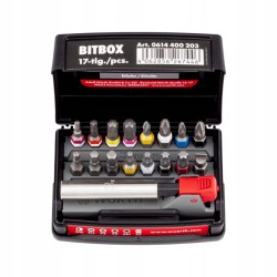Wurth Zestaw bitów 1/4” - 17 elementów (0614400203)