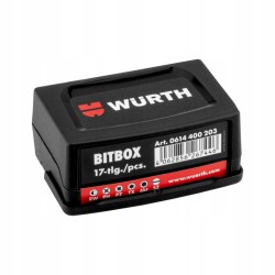 Wurth Zestaw bitów 1/4” - 17 elementów (0614400203)