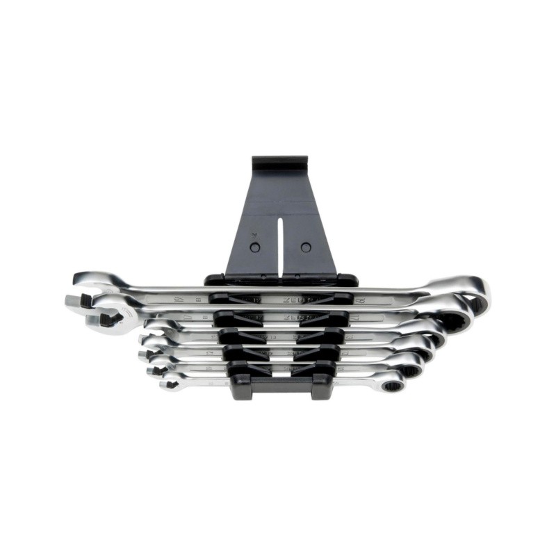 Wurth Zestaw kluczy płasko-oczkowych z grzechotką ZEBRA (071425950)