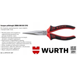 Wurth Szczypce półokrągłe ZEBRA DIN ISO 5745 (071401557)