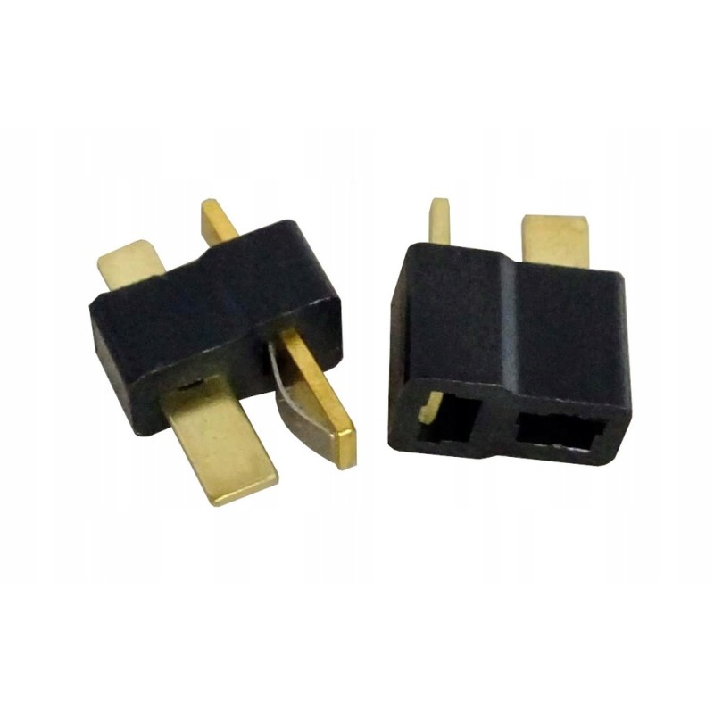 Komplet konektor T-DEAN (gniazdo+wtyk) 30A black