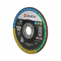 WURTH Krążek szlifierski, półelastyczny, Multi - 125mm x1 sztuka 0665191253