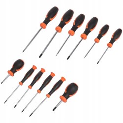 Zestaw śrubokrętów Werckmann 12 elementów w stojaku do zawieszenia