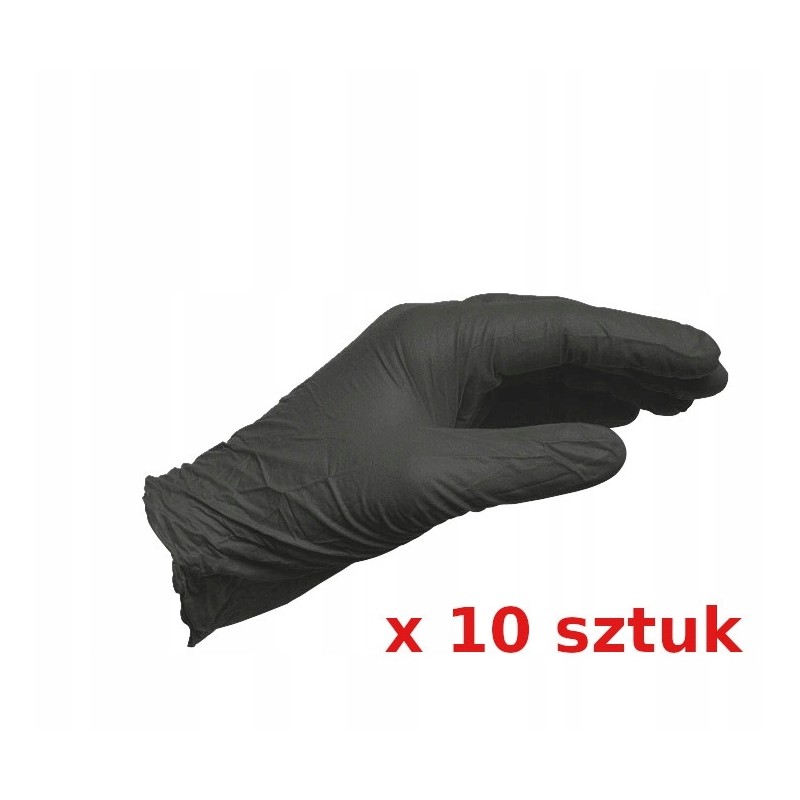 Wurth Rękawice nitrylowe bezpudrowe rozmiar XL x10 sztuk
