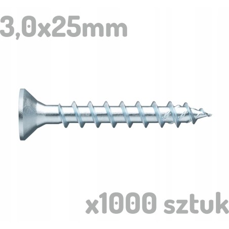 Wurth ASSY 4 CS 3x25mm 0190 03025 x1000 sztuk