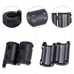 Filtr Ferrytowy - Na Kabel 11mm - Magnetyczny Filtr Zaciskowy z Osłoną