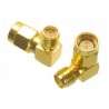 Przejście kątowe - SMA plug na RP-SMA jack - adapter 1 sztuka