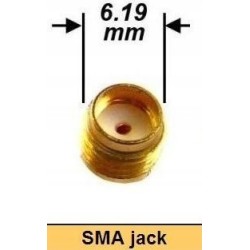 Przejście Proste adapter SMA plug na SMA Jack