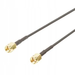 Złącze męskie do zarobienia SMA plug na przewód SMA-J-1.5 - adapter prosty