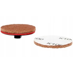 Tarcze szlifierskie z włókniny 125mm x6 sztuk + krążek i trzpień Werckmann