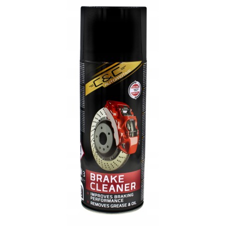 Preparat do czyszczenia i odtłuszczania hamulców w sprayu 400 ml C&C