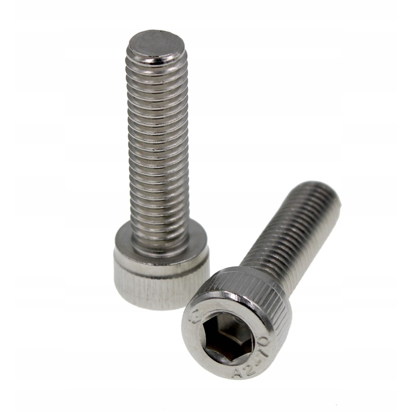 Śruba nierdzewna imbus A2 M8x30mm DIN 912 INOX x100 sztuk