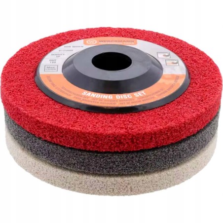 Tarcze szlifierskie 125mm x3 sztuki Werckmann 2571576