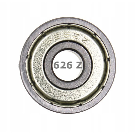 Łożysko kulkowe 626 ZZ 6x19x6 mm | 626ZZ