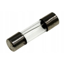 Bezpiecznik szklany rurkowy topikowy 8A zestaw 5 sztuk