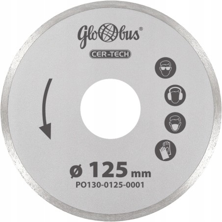Tarcza diamentowa Globus PO130-0125-0001 125mm otwór 22,23mm