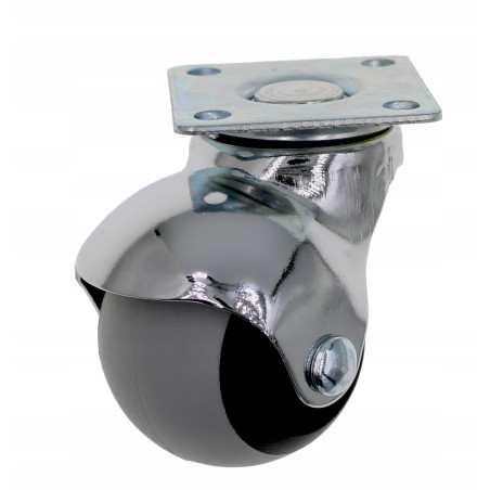 Koło meblowe kula 50mm z płytką BP50TPR x1 sztuka
