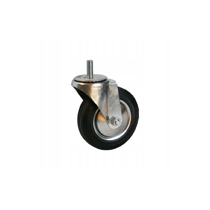 Koło obrotowe 100mm 70kg trzpień M12