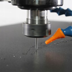 GLOBUS Frez trzpieniowy VHM do grawerowania walco.