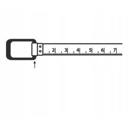 Taśma miernicza w obudowie stalowej WURTH 10M 0714641601