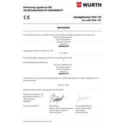 Słuchawki Ochronne Nauszniki Wurth SNR 27dB