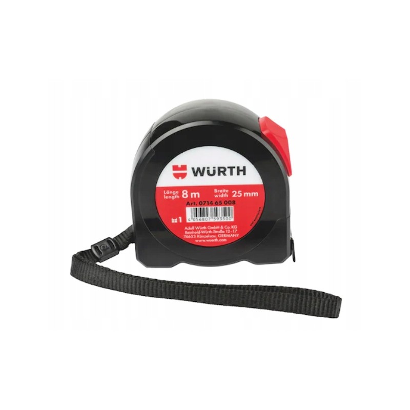 Miara zwijana Wurth 8 m