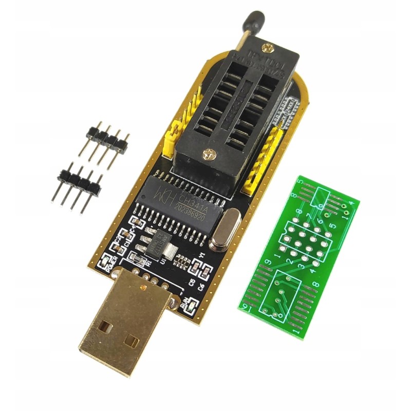 Programator USB CH341A Gold SPI Flash EEPROM TTL