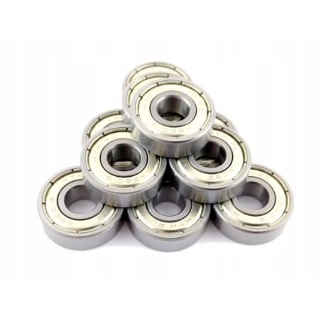 Łożysko kulkowe 609 ZZ 9x24x7mm x10 sztuk
