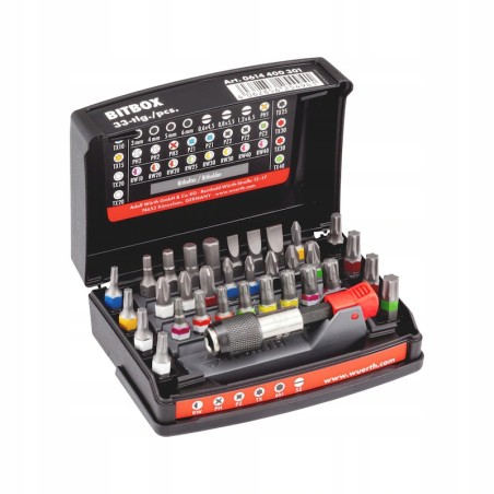 Wurth Zestaw Bitów - różne końcówki 33 elementy