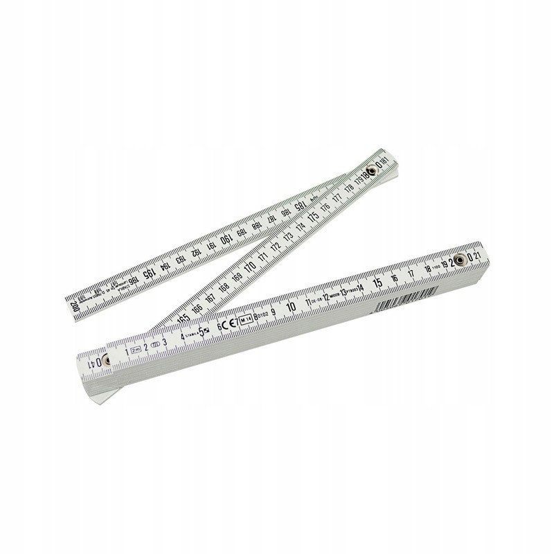 Składana miara plastikowa 2m - Würth, klasa III