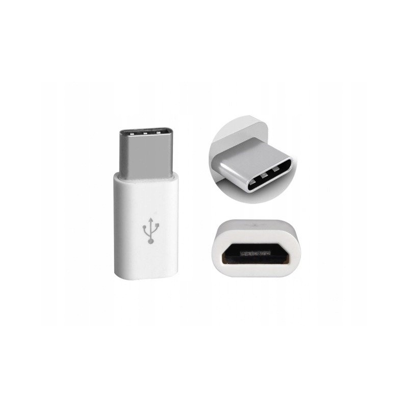 Adapter przejściówka micro USB na USB C 3.1 Typ C