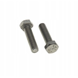 M5x20 Śruba nierdzewna A2 sześciokątna DIN 933 x10