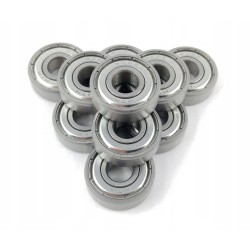10x Łożysko kulkowe 606 ZZ | 6x17x6 mm (10 sztuk)