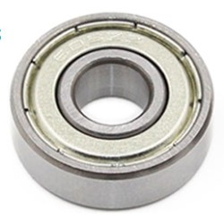 10x Łożysko kulkowe 606 ZZ | 6x17x6 mm (10 sztuk)