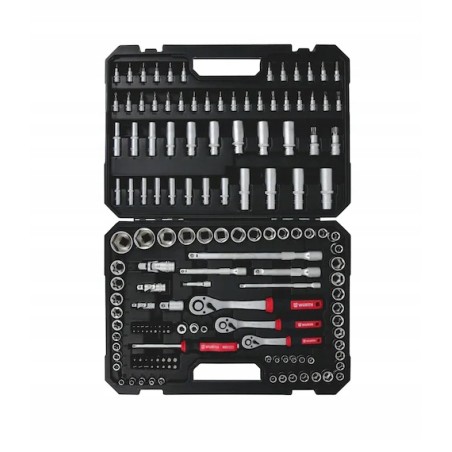 Zestaw kluczy nasadowych 1/4", 3/8"/, 1/2" WURTH 5763100154 154 elementy